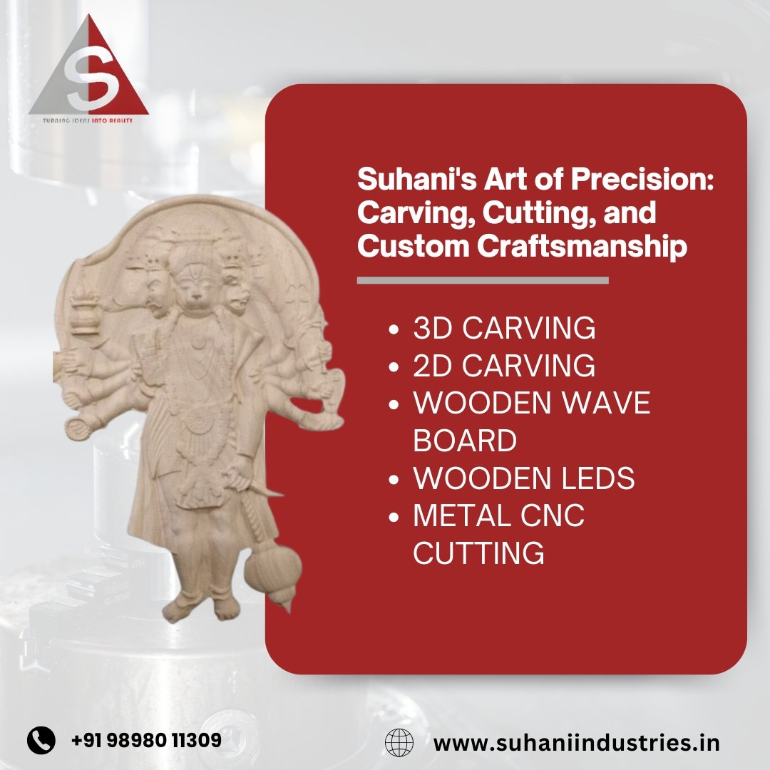 Precision Metal CNC Cutting Services in Vadodara | Suhani Industries