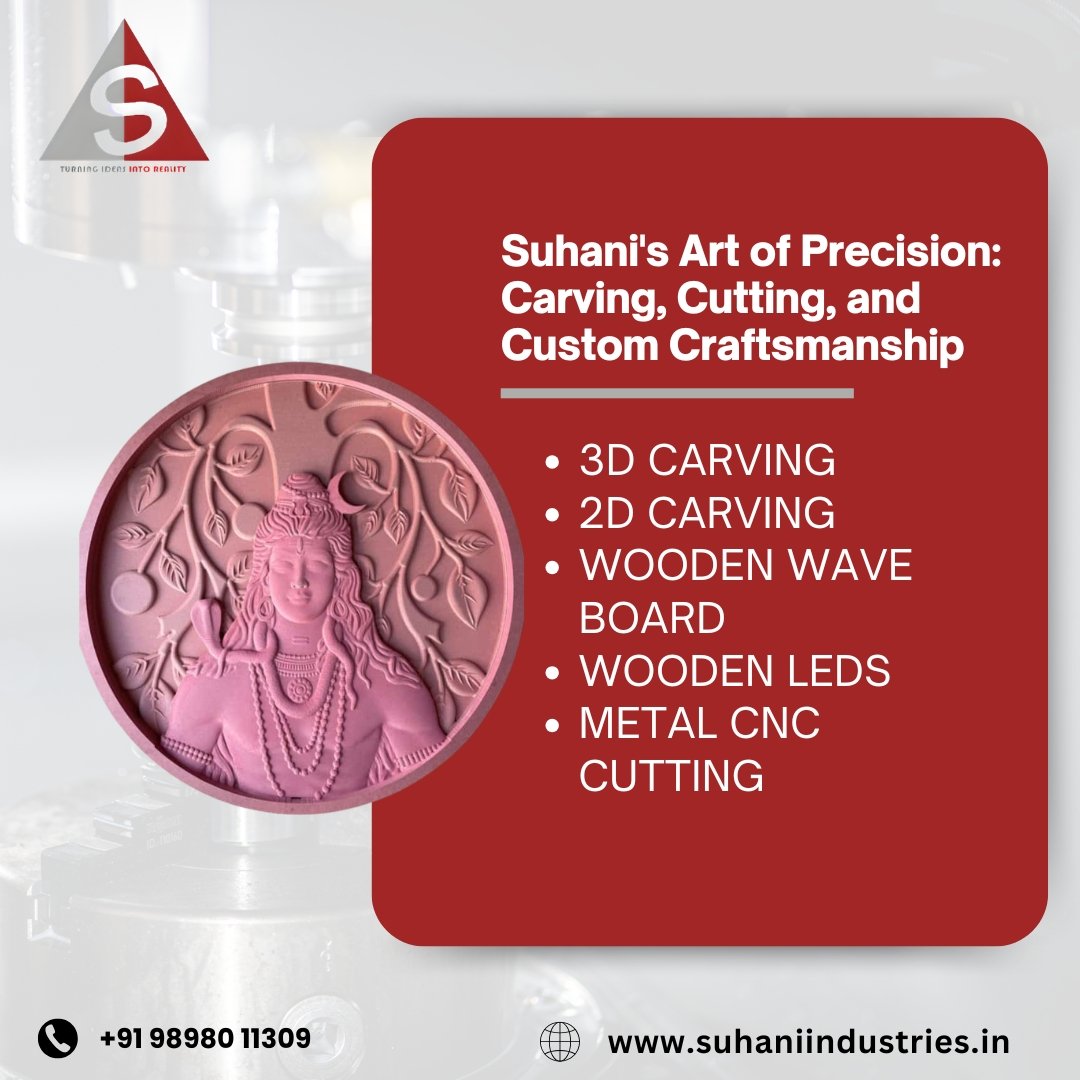 Precision CNC 2D Carving & Cutting Services in Vadodara | Suhani Industries